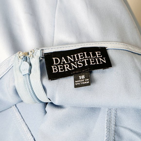 NWT 🌟Host Pick🌟DANIELLE BERNSTEIN SATIN MIDI SLIP DRESS - sz 16 - Picture 10 of 10